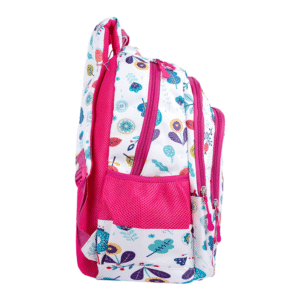 Sac à dos Graffiti – Format Petit | Scolaire & Bureau | GOLDEN SBM – Rose Flower – Image 5