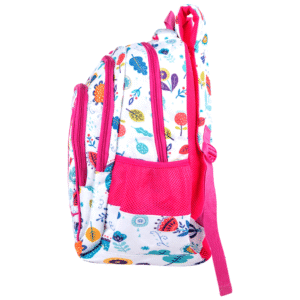 Sac à dos Graffiti – Format Petit | Scolaire & Bureau | GOLDEN SBM – Rose Flower – Image 4