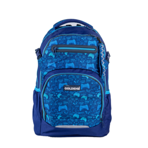 Sac à Dos Adolescent Orthopédique – Grande Capacité 104L, Ergonomique | Collège & Lycée | GOLDEN SBM – Bleu – Image 1