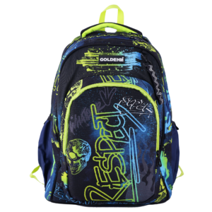 Sac à dos Adolescent Orthopédique – Grand volume 104L, Ergonomique | Collège & Lycée | GOLDEN SBM – Flash – Image 1