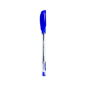 Stylo Claro Trion Grip – Grip Confortable | Scolaire & Bureau | GOLDEN SBM – Bleu – Image 1