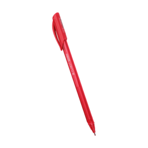 Stylo Claro Trion – Design Ergonomique | Scolaire & Bureau | GOLDEN SBM – Rouge – Image 1