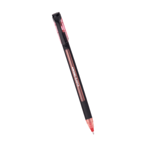 Stylo Claro Trion+ – Rouge, Corps Noir | Scolaire & Bureau | GOLDEN SBM – Rouge – Image 1