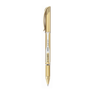 Stylo Sigma Plus Gold Champagne – Bleu Claro | Scolaire & Bureau | GOLDEN SBM – Bleu – Image 1